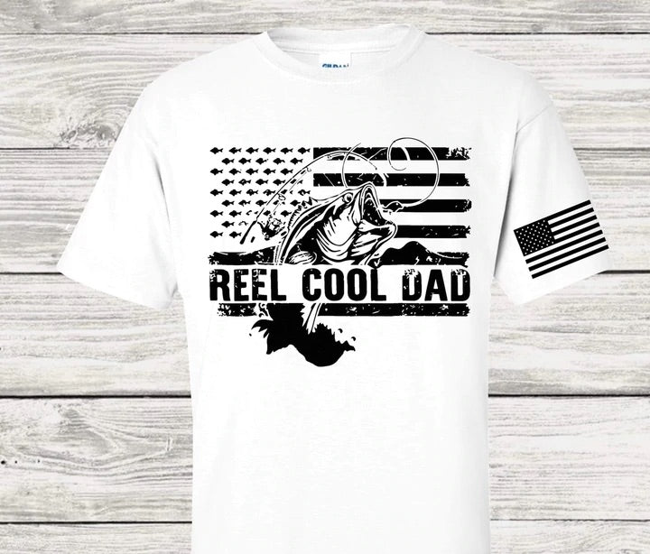 REEL COOL DAD TEE